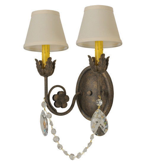 2nd Avenue - 75806.2.X.073T - Two Light Wall Sconce - Antonia - Antiquity