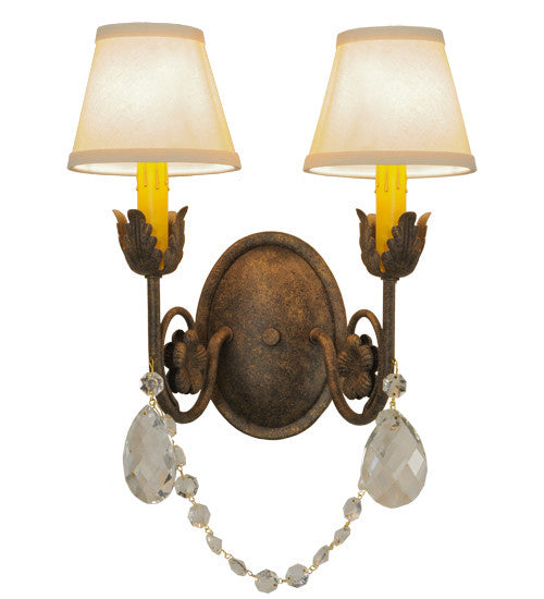 2nd Avenue - 75806.2.X.073T - Two Light Wall Sconce - Antonia - Antiquity