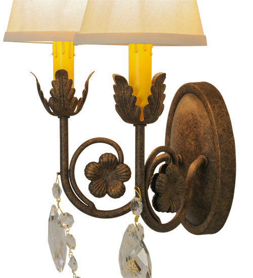 2nd Avenue - 75806.2.X.073T - Two Light Wall Sconce - Antonia - Antiquity