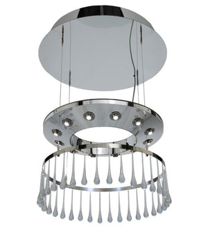 2nd Avenue - 202258-17.X - LED Pendant - Close Encounters - Polished Aluminum