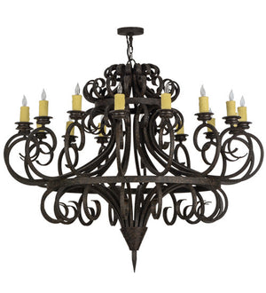 2nd Avenue - 871185.60.HC.CB - 16 Light Chandelier - Symen - Coffee Bean