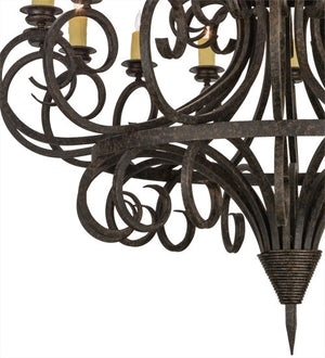 2nd Avenue - 871185.60.HC.CB - 16 Light Chandelier - Symen - Coffee Bean