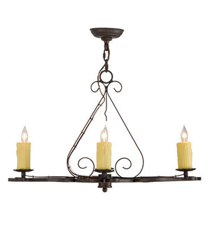 2nd Avenue - 8020.28.ES.CS - Four Light Chandelier - Elianna - Cajun Spice