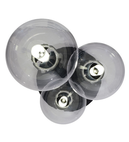 2nd Avenue - 62984-12 - Three Light Pendant - Bola - Black