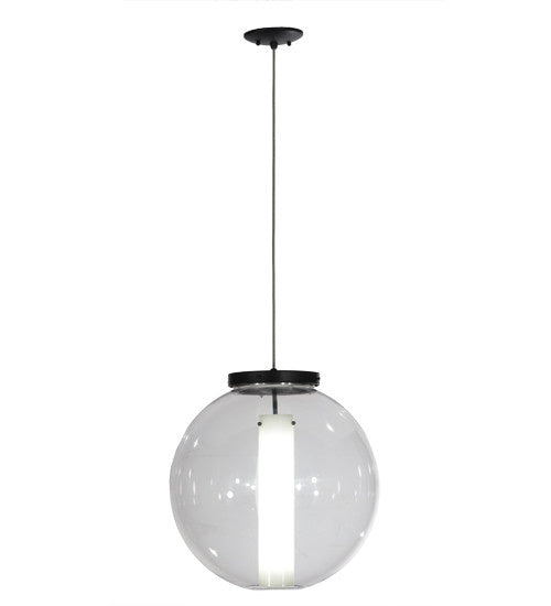 2nd Avenue - 038538-5 - LED Pendant - Bola - Solar Black Powder Coat