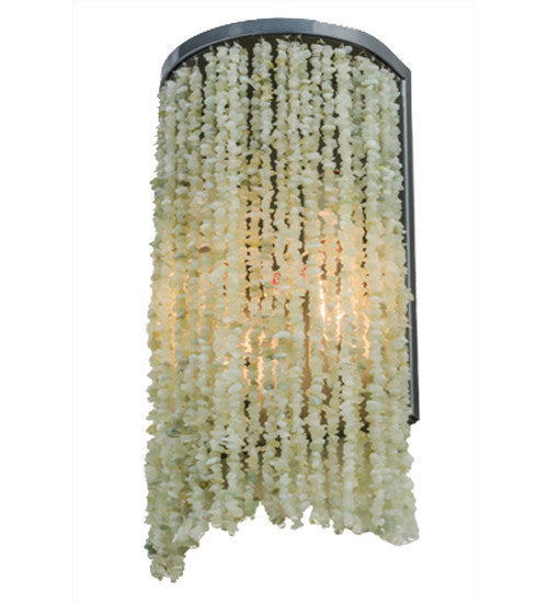 2nd Avenue - 202247-4.MOD - Two Light Wall Sconce - Jade - Black Chrome Over Nickel