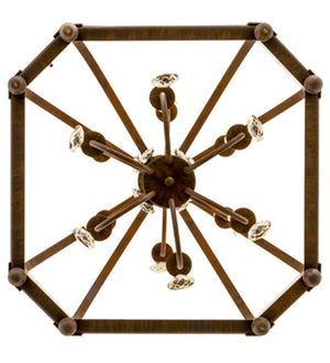 2nd Avenue - 87406.30.X - 12 Light Pendant - Citadel - Classic Rust