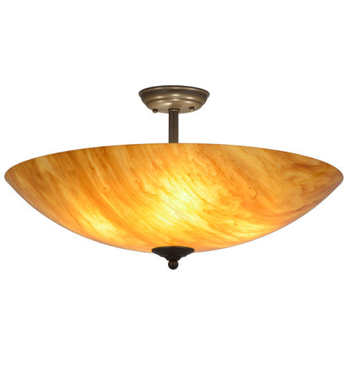 2nd Avenue - 63753-2 - Four Light Semi Flush Mount - Madison - Timeless Bronze