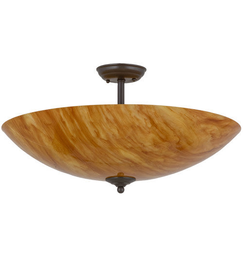 2nd Avenue - 63753-2 - Four Light Semi Flush Mount - Madison - Timeless Bronze