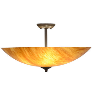 2nd Avenue - 63753-2 - Four Light Semi Flush Mount - Madison - Timeless Bronze