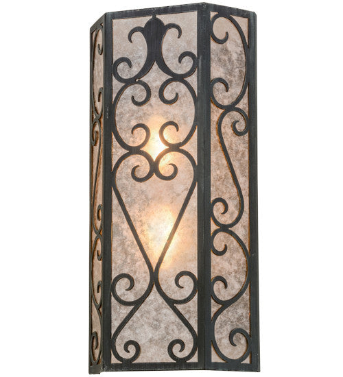 2nd Avenue - 62359-12 - Two Light Wall Sconce - Mia - Antique Iron Gate