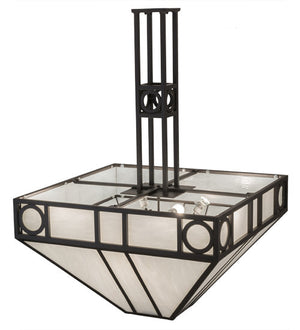 2nd Avenue - 05.0704.36.ORB - Eight Light Pendant - Mission Chic - Oil Rubbed Bronze