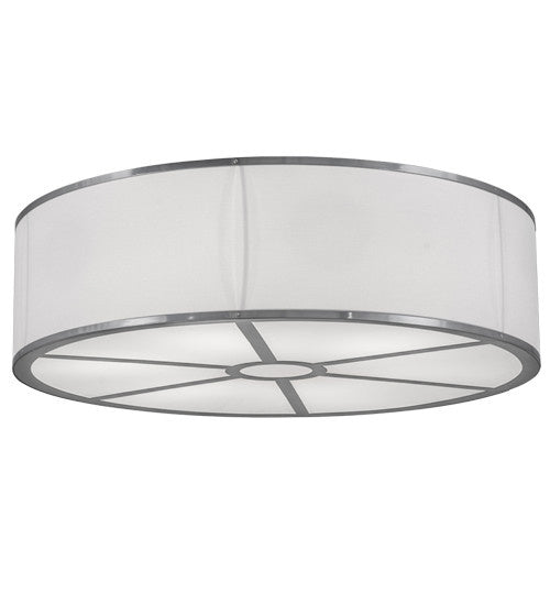 2nd Avenue - 48259-745 - Six Light Flush Mount - Cilindro - Extreme Chrome