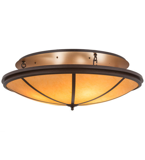 2nd Avenue - 57843-37 - Eight Light Flush Mount - Commerce - Cafe Noir