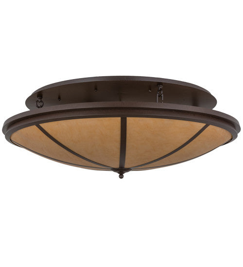 2nd Avenue - 57843-37 - Eight Light Flush Mount - Commerce - Cafe Noir