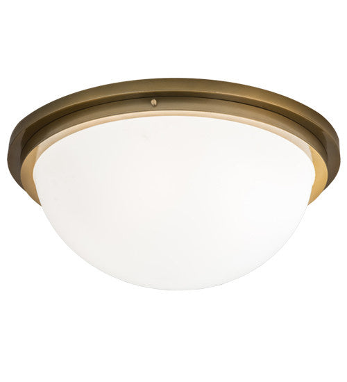 2nd Avenue - 48259-764.HNG - Four Light Flush Mount - Commerce - Buttered Brass