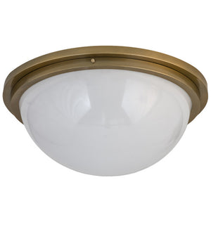 2nd Avenue - 48259-764.HNG - Four Light Flush Mount - Commerce - Buttered Brass