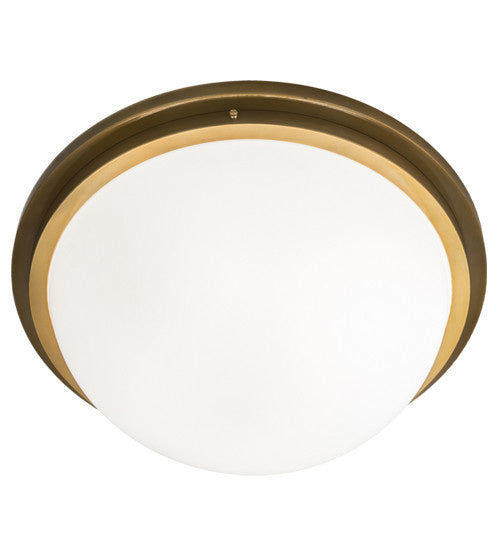 2nd Avenue - 48259-764.HNG - Four Light Flush Mount - Commerce - Buttered Brass