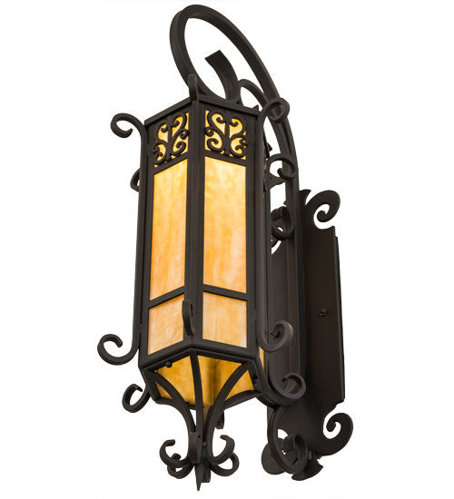 2nd Avenue - 64009-4 - 12"Wall Sconce - Wrought Iron