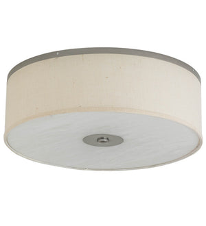 2nd Avenue - 17622-7 - Three Light Flush Mount - Cilindro - Nickel