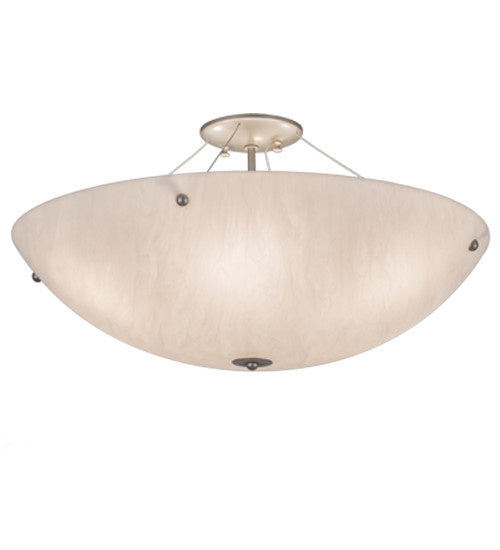 2nd Avenue - 200066-33.24W - Six Light Flush Mount - Cypola - Nickel