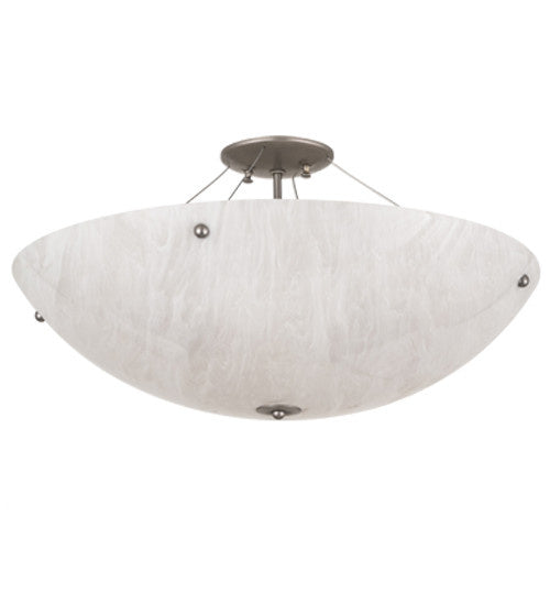 2nd Avenue - 200066-33.24W - Six Light Flush Mount - Cypola - Nickel