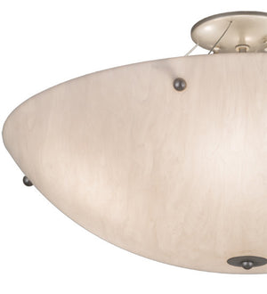 2nd Avenue - 200066-33.24W - Six Light Flush Mount - Cypola - Nickel