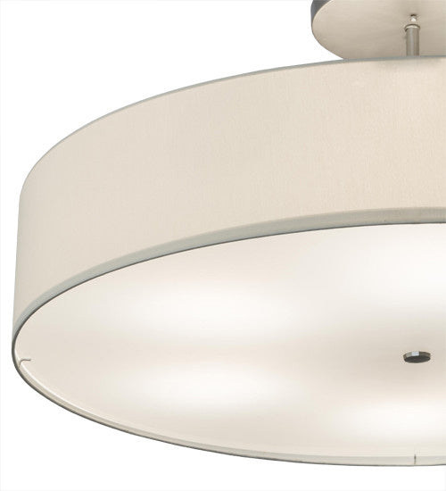 2nd Avenue - 202859-7 - Six Light Semi Flush Mount - Cilindro - Nickel