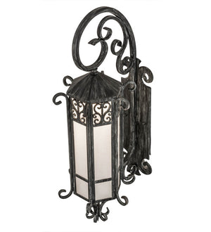 2nd Avenue - 3B02L.075U - One Light Wall Sconce - Caprice - Antique Iron Gate