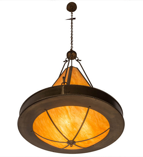 2nd Avenue - 05.0813.36.3ANCOP - Six Light Pendant - Obsidian - Antique Copper