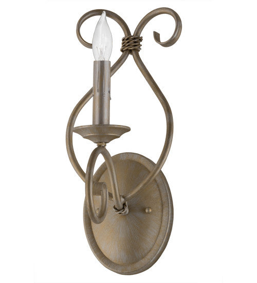 2nd Avenue - 75919.1.300U - One Light Wall Sconce - Olivia - Antique Silver