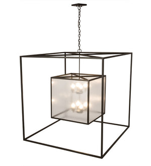 2nd Avenue - 37402-29 - Eight Light Pendant - Kitzi - Timeless Bronze