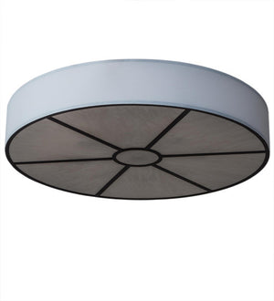 2nd Avenue - 19216-5.ORB - Eight Light Semi-Flushmount - Cilindro - Oil Rubbed Bronze