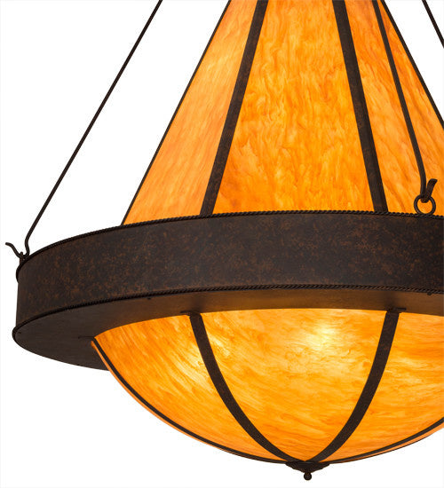 2nd Avenue - 48259-908 - 12 Light Pendant - Obsidian - Rusty Nail