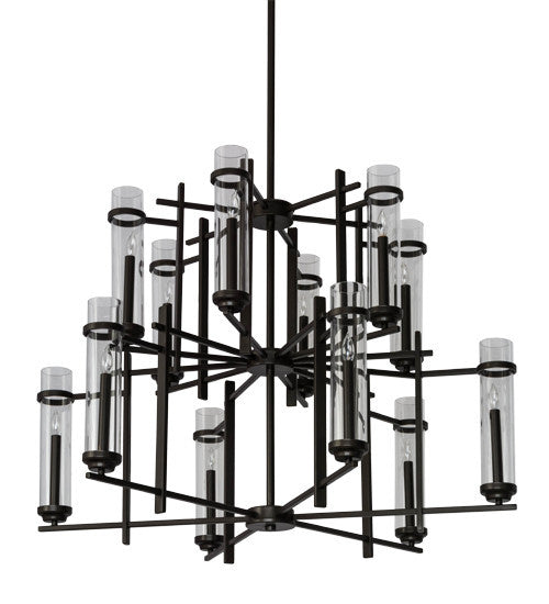 2nd Avenue - 214430-1 - 12 Light Chandelier - Landon - Bronze