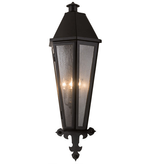 2nd Avenue - 219979-11 - Three Light Wall Sconce - Millesime - Blackwash