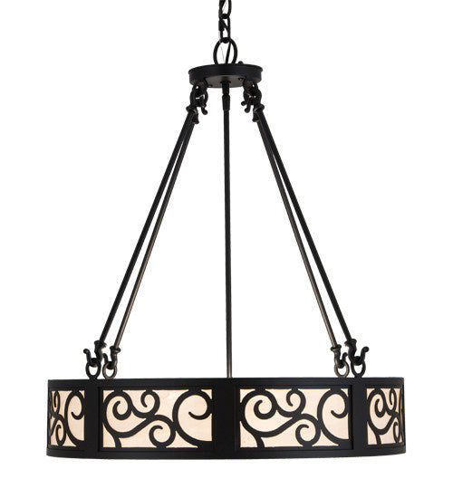 2nd Avenue - 871493.24.3BLKTEX.FASA - Three Light Pendant - Dean - Textured Black