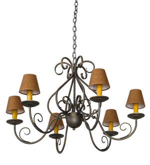 2nd Avenue - 87948.36.074U - Six Light Chandelier - Jenna - French Bronze