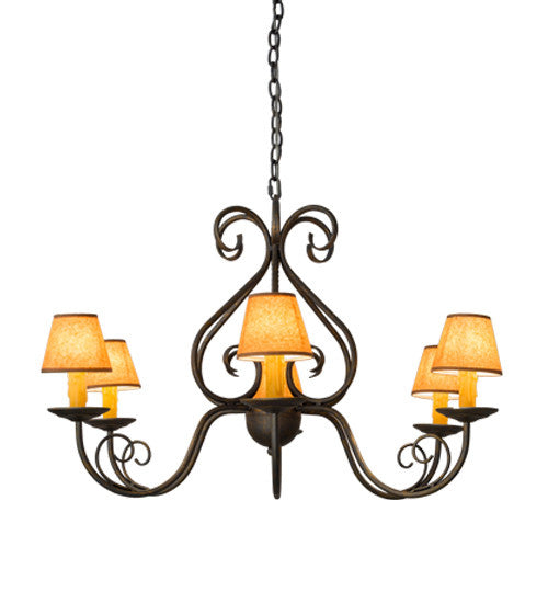 2nd Avenue - 87948.36.074U - Six Light Chandelier - Jenna - French Bronze