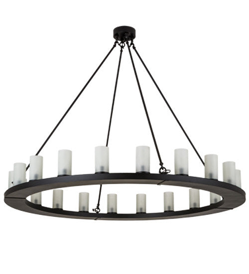 2nd Avenue - 214690-8 - 20 Light Chandelier - Loxley - Blackwash