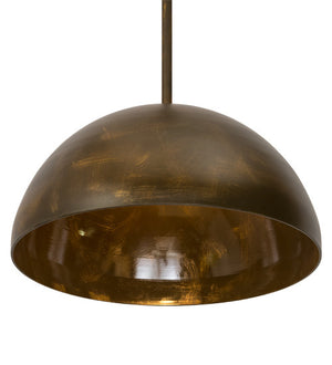 2nd Avenue - 202186-51.250TK - One Light Pendant - Gravity - Antique Brass (Matte And Gloss)