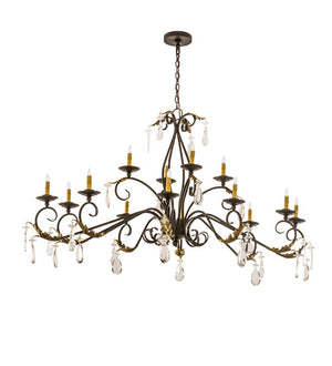 2nd Avenue - 204418-1 - 14 Light Chandelier - Windsor - Golden Bronze