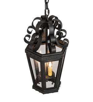 2nd Avenue - 871464.10.3BLK - Two Light Pendant - Cadenza - Black Texture