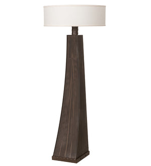 2nd Avenue - 66284-1 - Two Light Torchiere - Sophia - Hazelnut Acacia Glossy