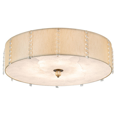 2nd Avenue - 64892-17A - LED Flush Mount - Cilindro - Brass/White/Gold