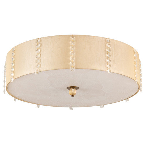 2nd Avenue - 64892-17A - LED Flush Mount - Cilindro - Brass/White/Gold