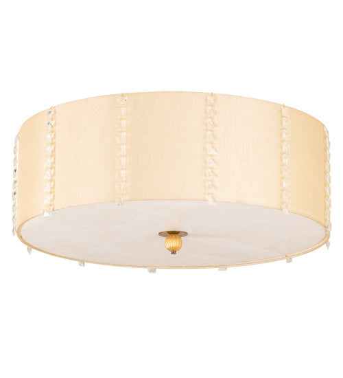 2nd Avenue - 64892-18A - LED Flush Mount - Cilindro - Brass/White/Gold