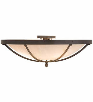 2nd Avenue - 05.0983.24-288 - Four Light Flush Mount - Dominga - Timeless Bronze