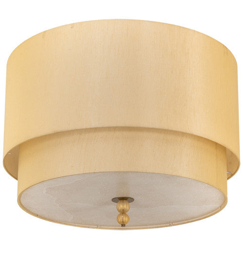 2nd Avenue - 64892-25B - LED Flush Mount - Cilindro - Brass/White/Gold