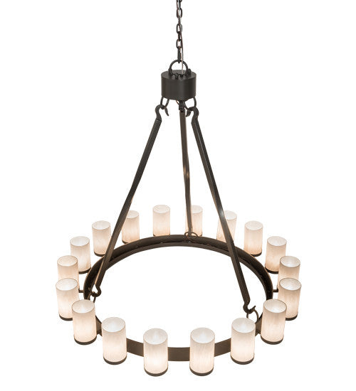 2nd Avenue - 48259-1104 - 18 Light Chandelier - Noziroh Ring - Timeless Bronze